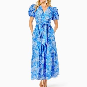 NWT Lilly Pulitzer Ezralyn Dress in Croc and lock it